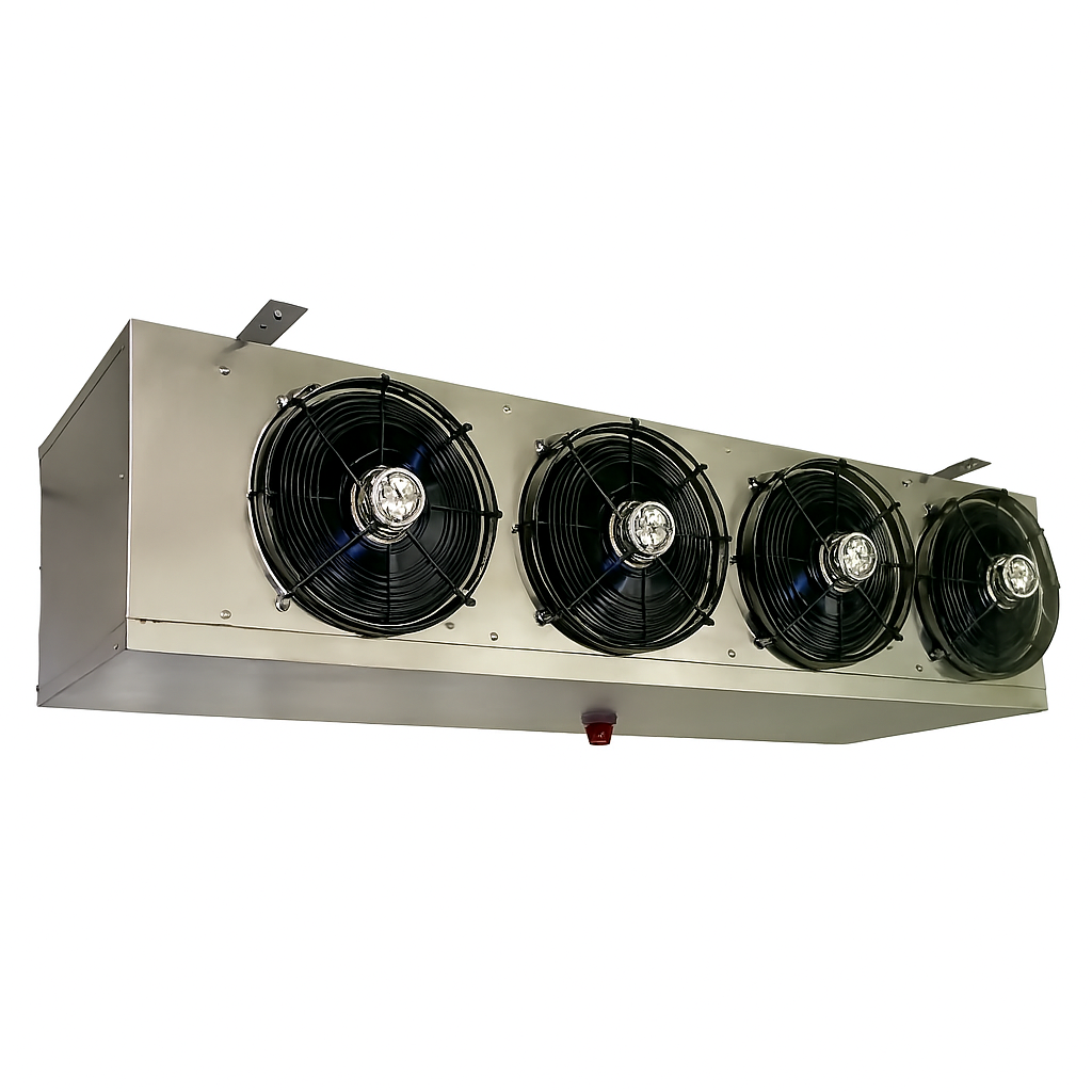 Evaporador Forzado Baja Silueta 2HP Forzadores 4x250 y Descongelamiento GC