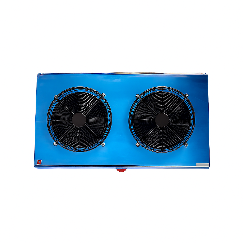 Evaporador Forzado Cubico Baja Temperatura 3HP Forzadores IMP 2Ax400 y Descongelamiento GC