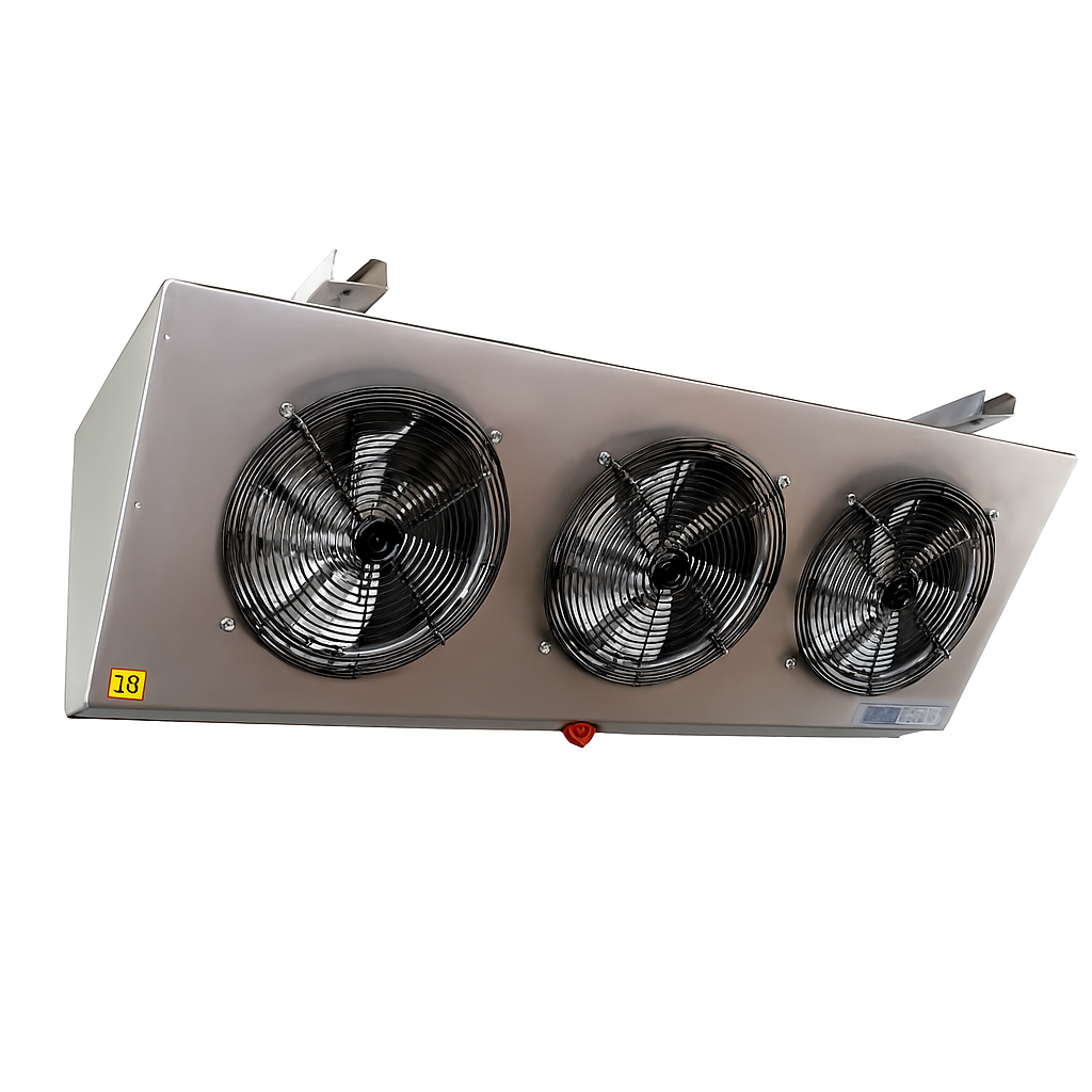 Evaporador Forzado Trapezoidal 1,5HP Forzadores 3x250 y Descongelamiento GC